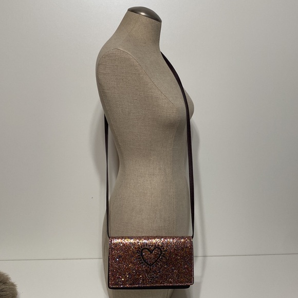 Coach x Keith Haring Hayden Foldover Glitter Crossbody Clutch Walle… - Picture 13 of 17
